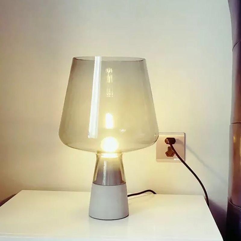 Elairella Minimalist Cement Table Lamp