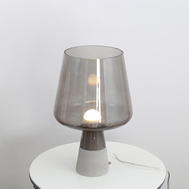 Elairella Minimalist Cement Table Lamp