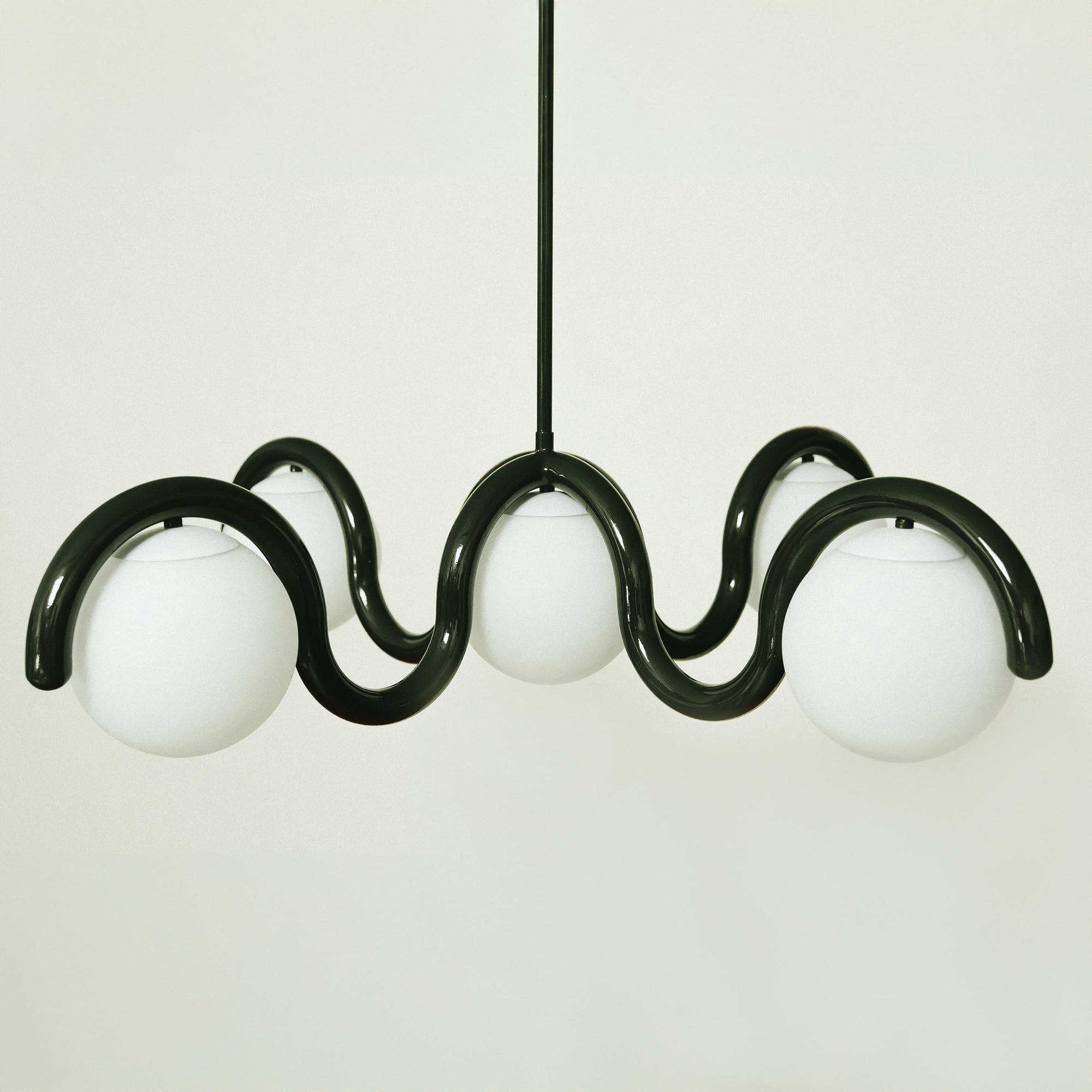 Eurvinen Creativity Elegance Art Brass Glass Chandelier - Neutral Decor