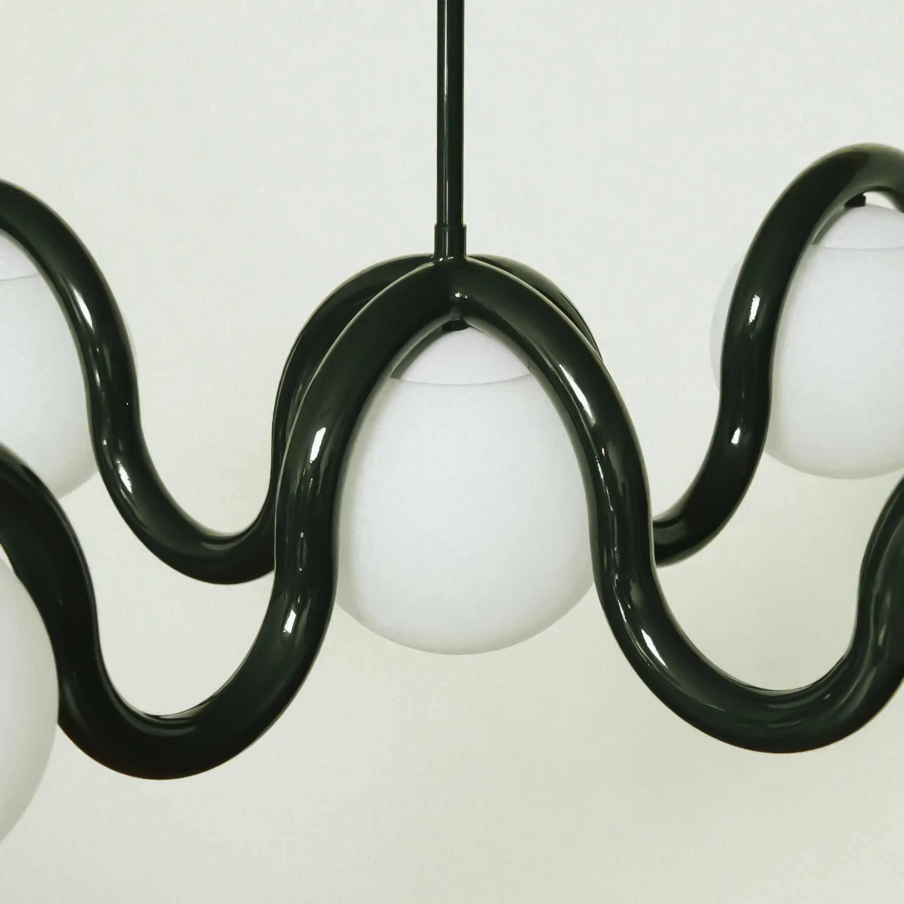 Eurvinen Creativity Elegance Art Brass Glass Chandelier - Neutral Decor