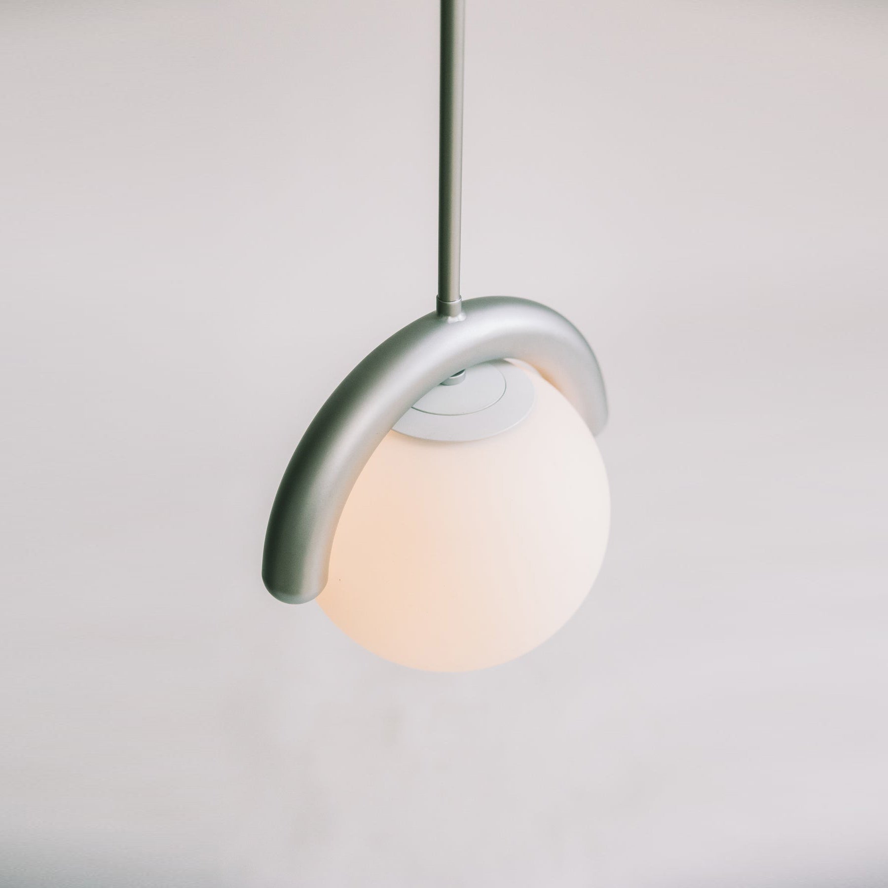 Aria Modern Metal Glass Linear Chandelier