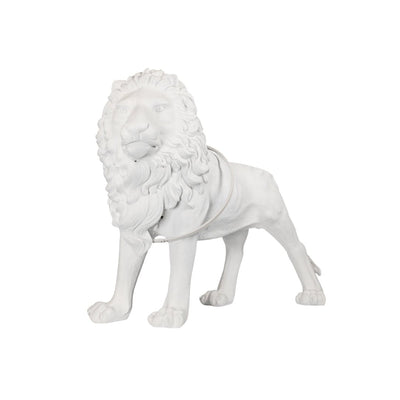 Brynis Lion Sculpture Floor Lamp