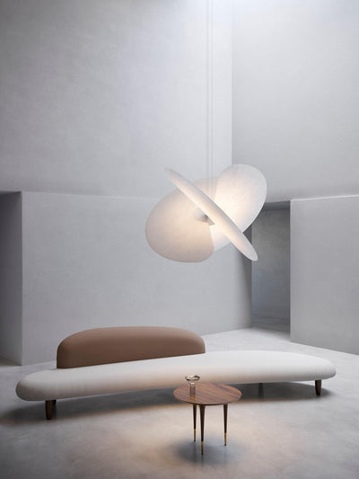 Whirl Modern Fabric Pendant Lamp