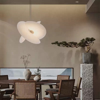Whirl Modern Fabric Pendant Lamp