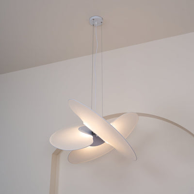 Whirl Modern Fabric Pendant Lamp