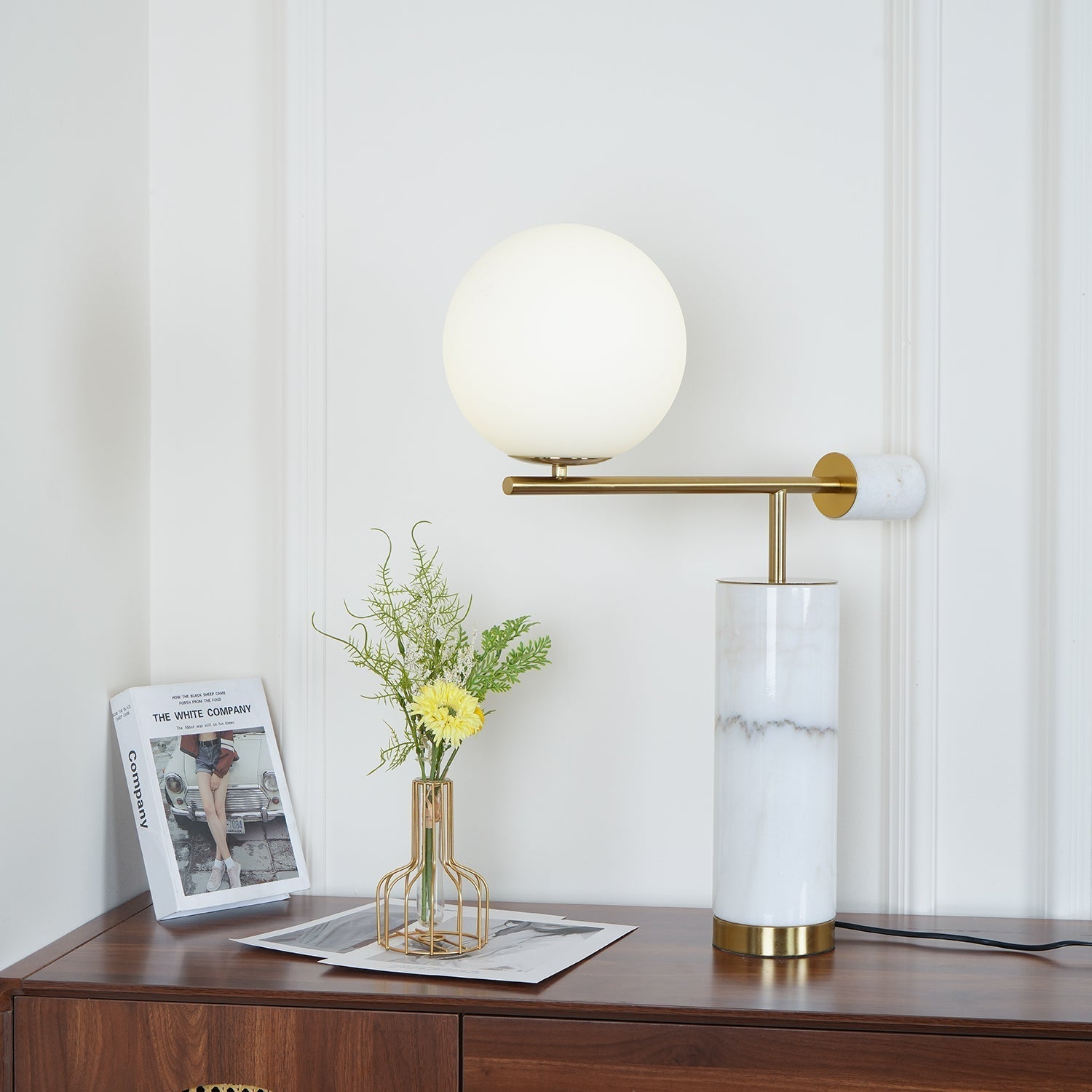 Vathayre Marble Minimalism Table Lamp