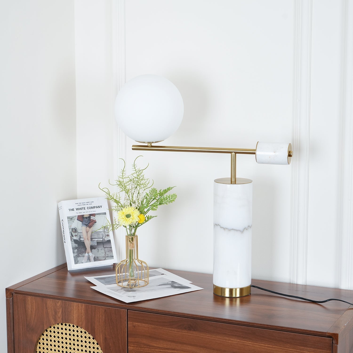 Vathayre Marble Minimalism Table Lamp