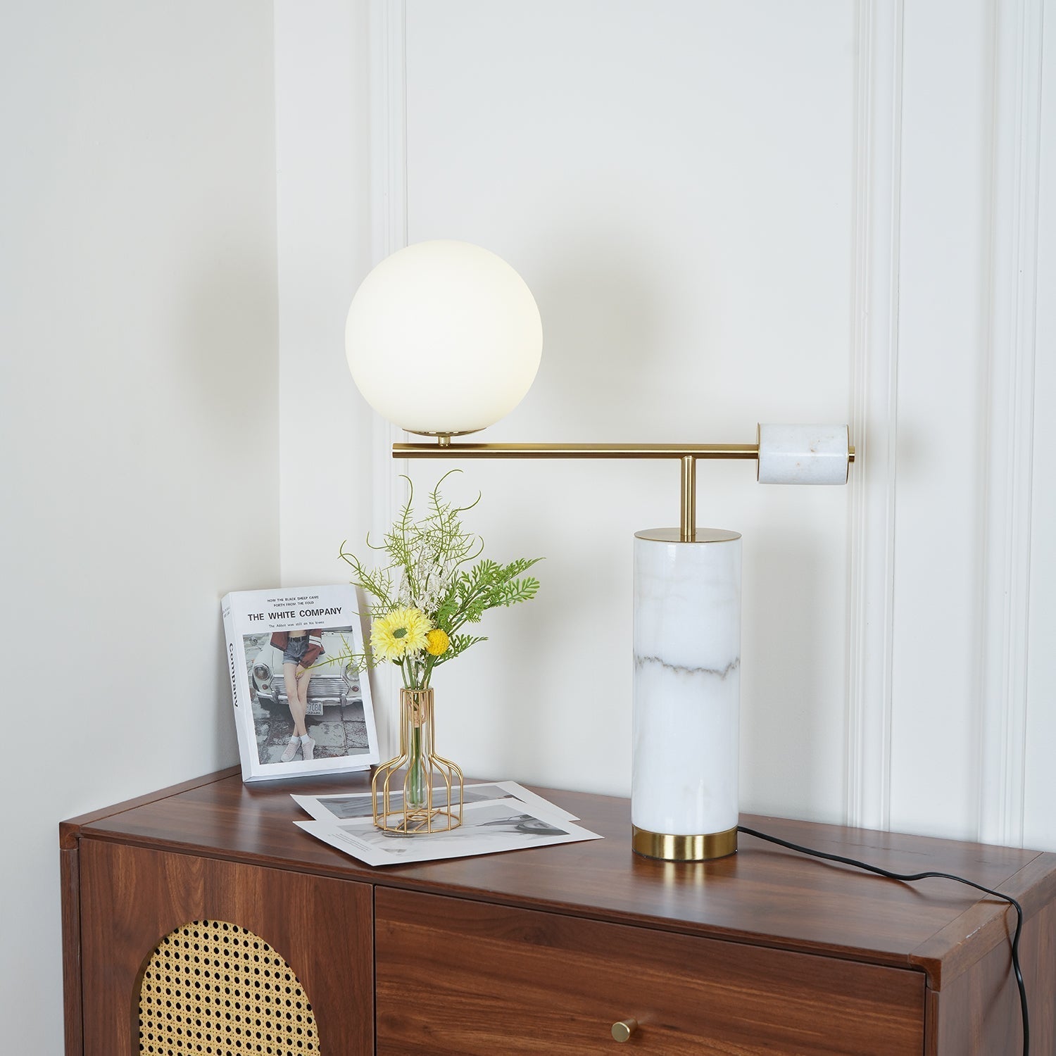 Vathayre Marble Minimalism Table Lamp