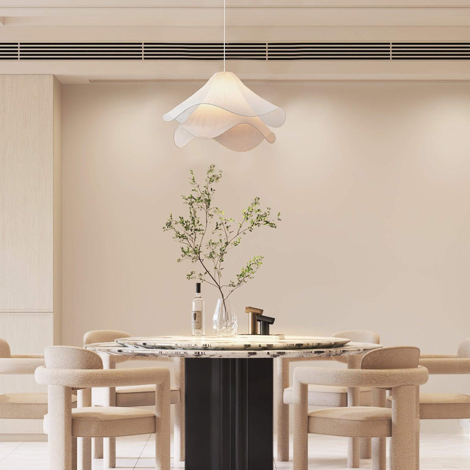 Cirirenne Pendant Light Bloom Floral Elegant