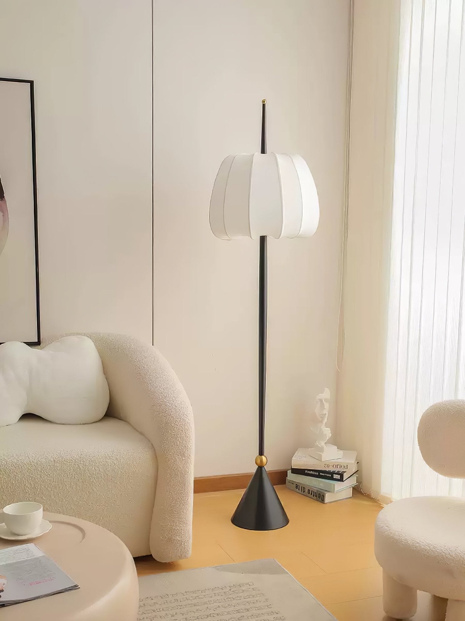 Pick Minimalist Fabric Floor Lamp