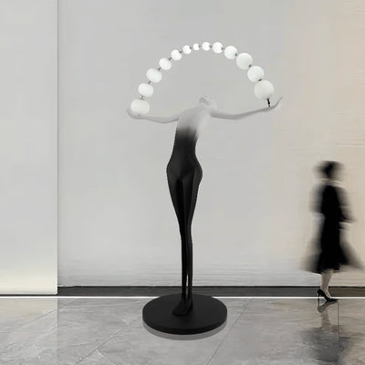 Luminara Gradient Sculptural Floor Lamp