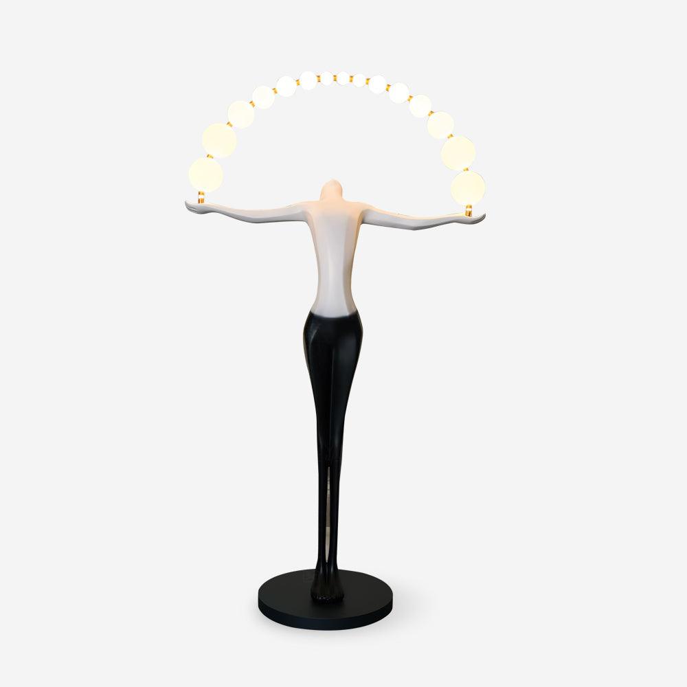 Luminara Gradient Sculptural Floor Lamp