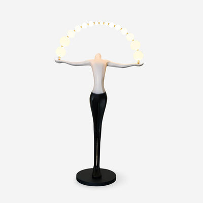 Luminara Gradient Sculptural Floor Lamp