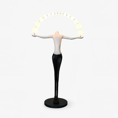 Luminara Gradient Sculptural Floor Lamp