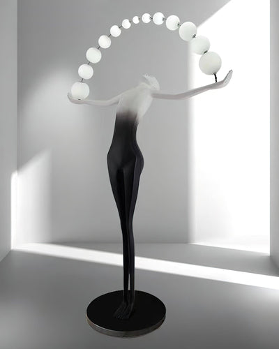 Luminara Gradient Sculptural Floor Lamp