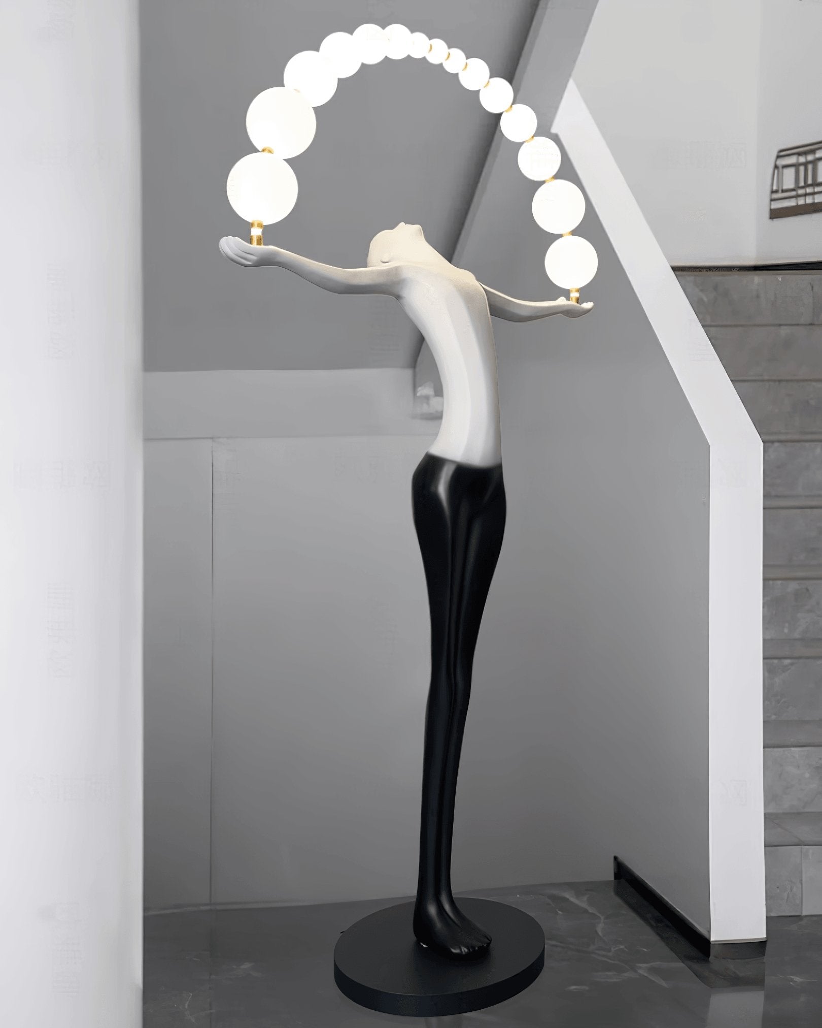 Luminara Gradient Sculptural Floor Lamp