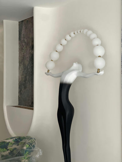 Luminara Gradient Sculptural Floor Lamp