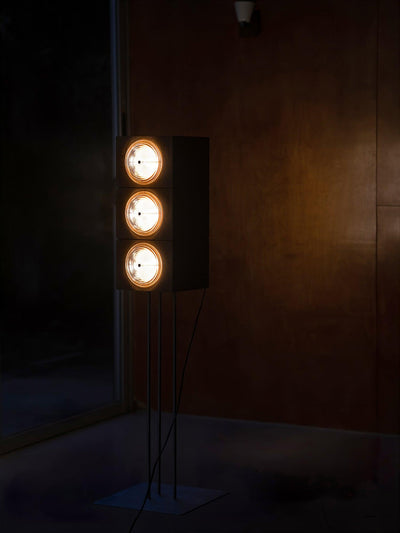 Avraearae Modular Wood Floor Lamp