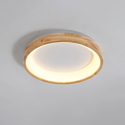 Uphae Modern Minimalist Square Wood Ceiling Light