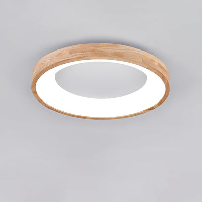 Uphae Modern Minimalist Square Wood Ceiling Light