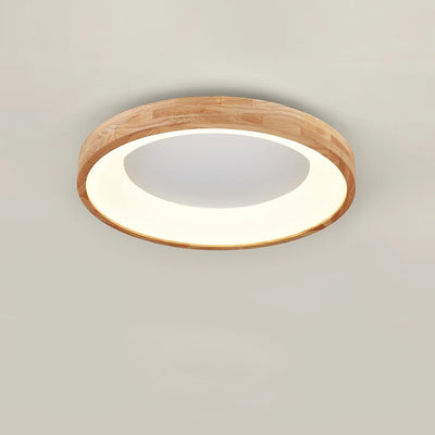 Uphae Modern Minimalist Square Wood Ceiling Light