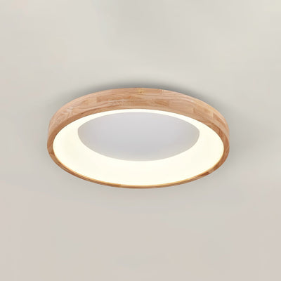 Uphae Modern Minimalist Square Wood Ceiling Light
