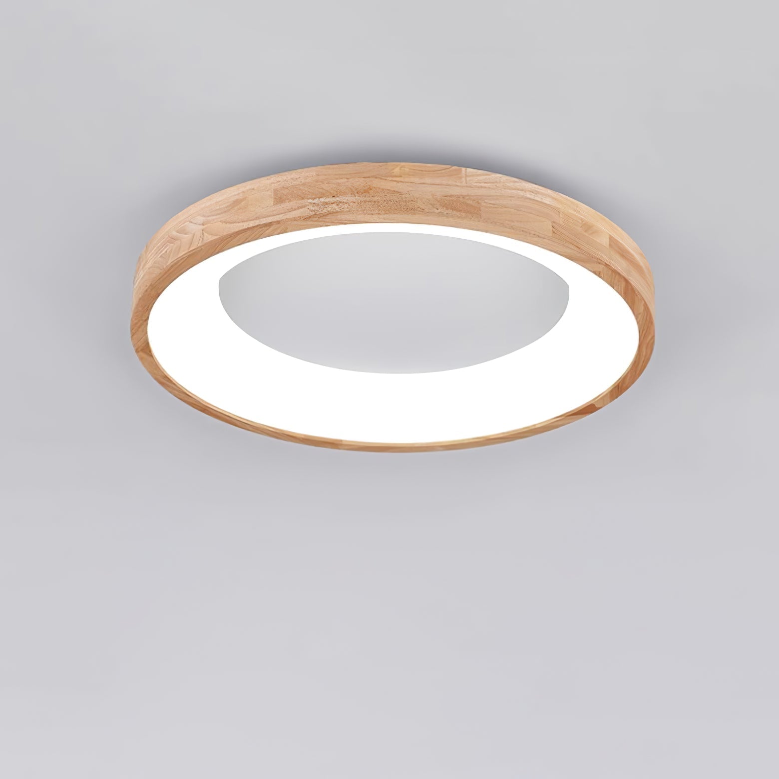 Uphae Modern Minimalist Square Wood Ceiling Light