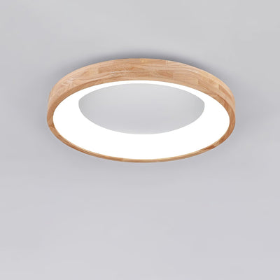Uphae Modern Minimalist Square Wood Ceiling Light