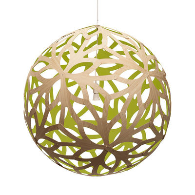 Rininia Pendant Light Geometric Wooden Woven