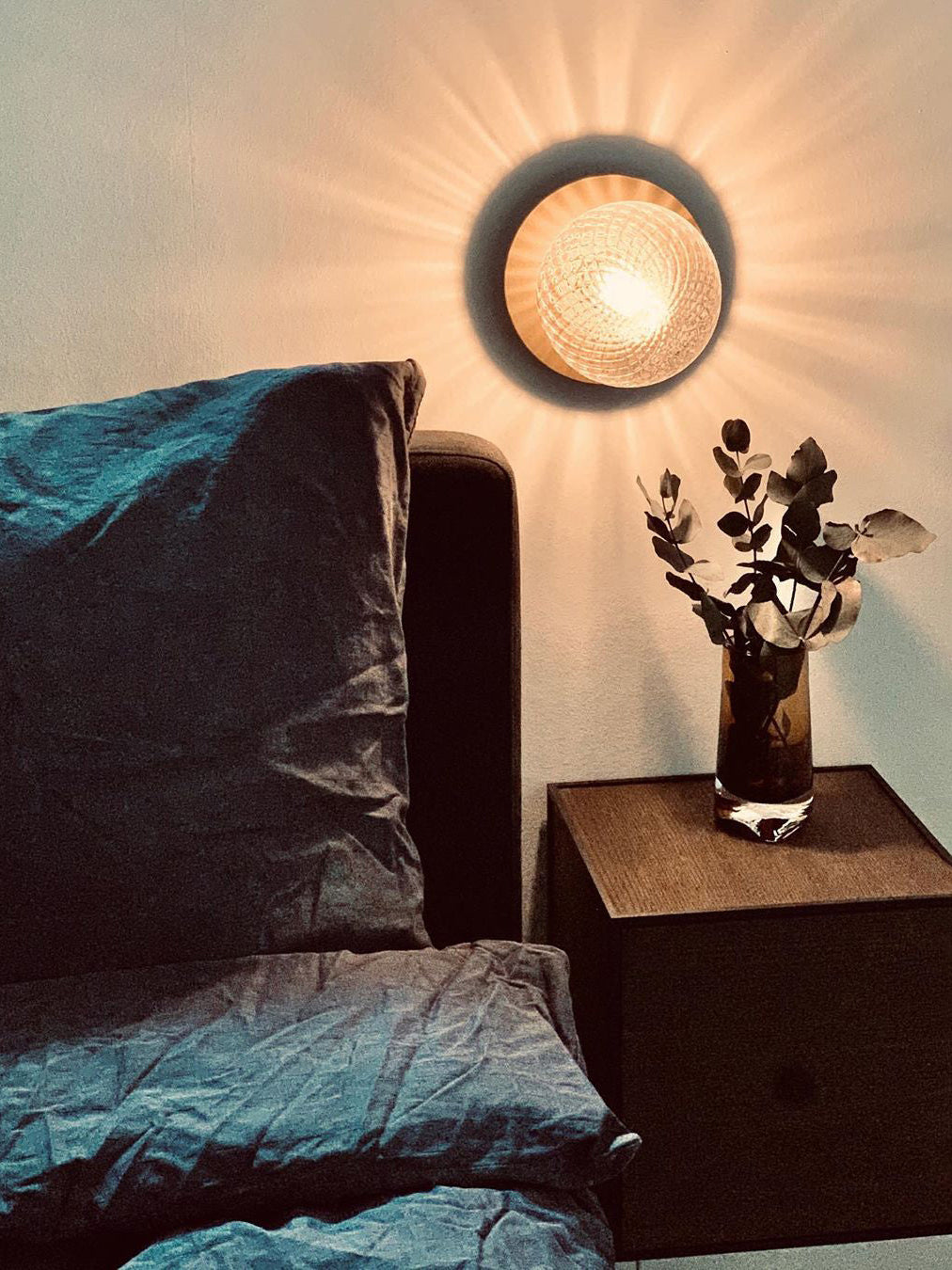 Nifte Wall Lamp Disc Globe Minimalist