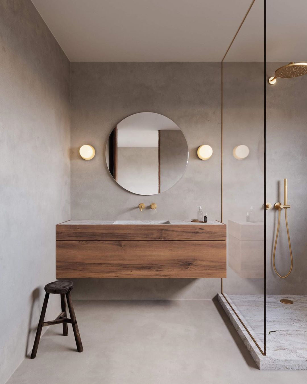 Nifte Wall Lamp Disc Globe Minimalist