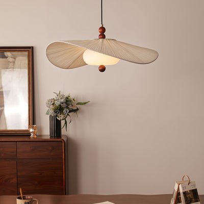 Zovenil Organic Fabric Pendant Light
