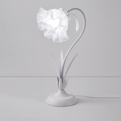 Zorien Acrylic Floral Table Lamp