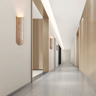 Olvenan Travertine Wall Light