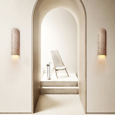 Olvenan Travertine Wall Light