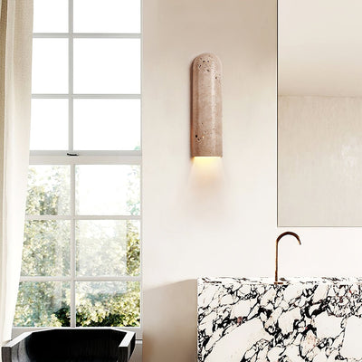 Olvenan Travertine Wall Light