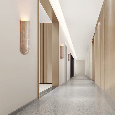 Olvenan Travertine Wall Light