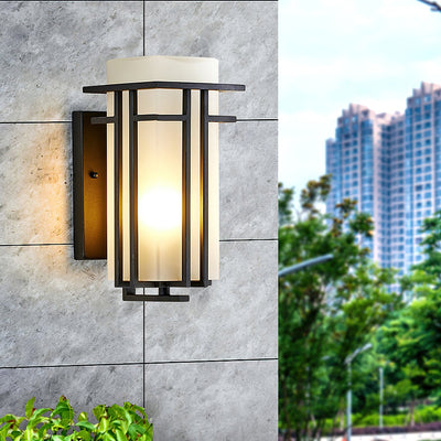 Wilen Outdoor Wall Lamp Iron Lantern Retro