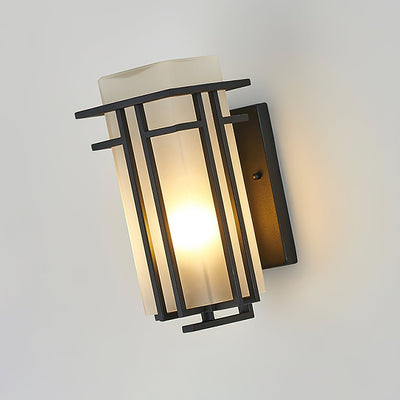 Wilen Outdoor Wall Lamp Iron Lantern Retro