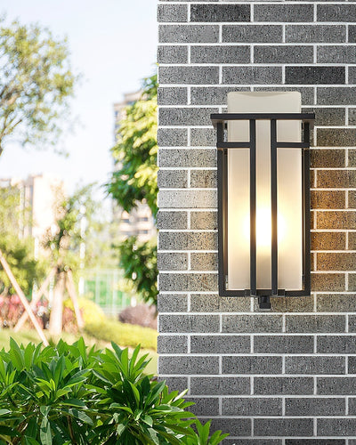 Wilen Outdoor Wall Lamp Iron Lantern Retro