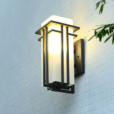 Wilen Outdoor Wall Lamp Iron Lantern Retro