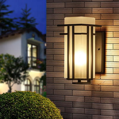Wilen Outdoor Wall Lamp Iron Lantern Retro