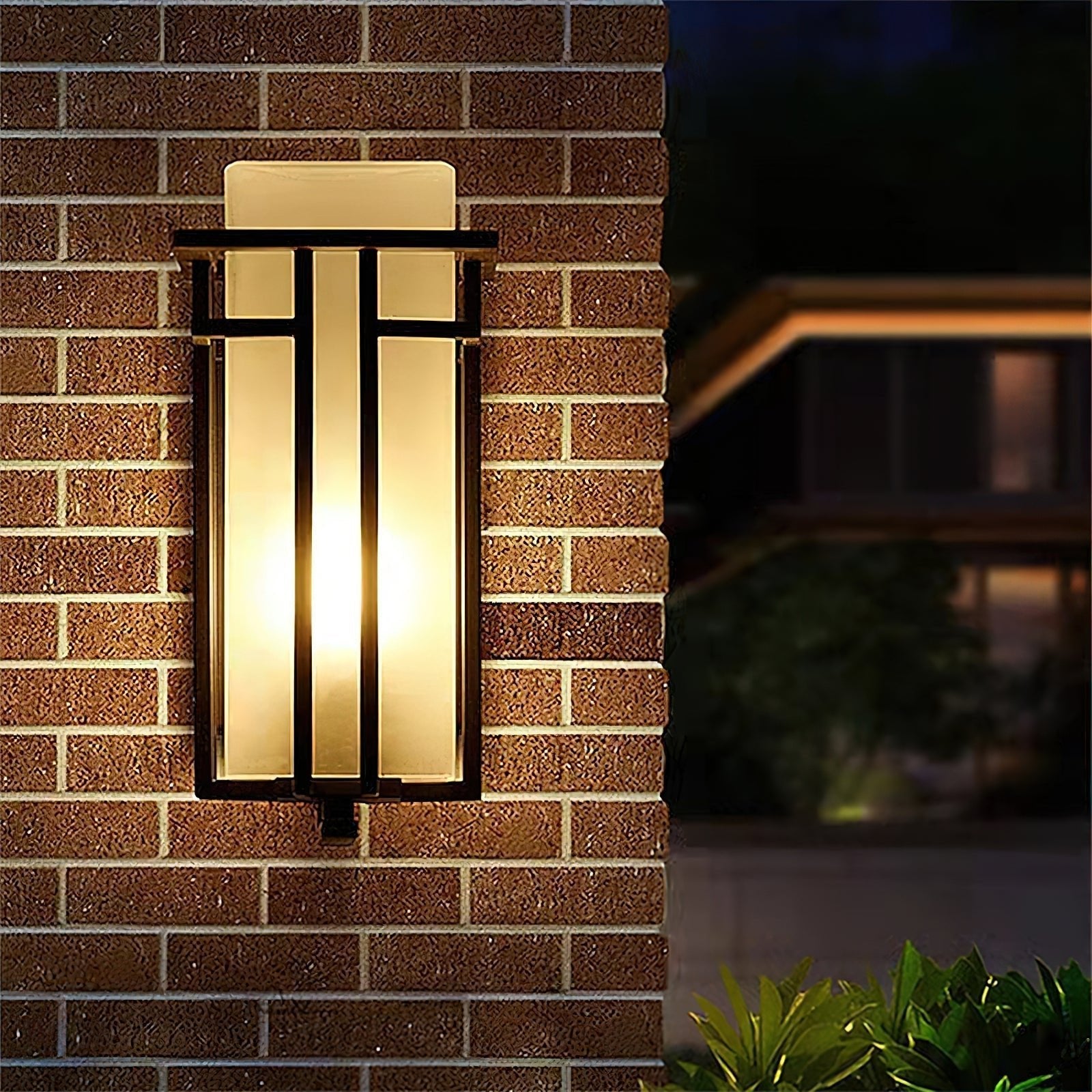 Wilen Outdoor Wall Lamp Iron Lantern Retro