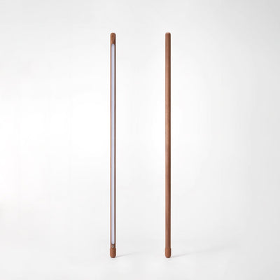 Echo Linear Modern Wood Floor Lamp