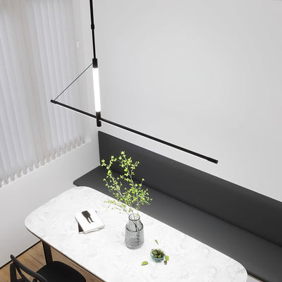 Araeyra Modern Minimalist Linear Axis Pendant Light