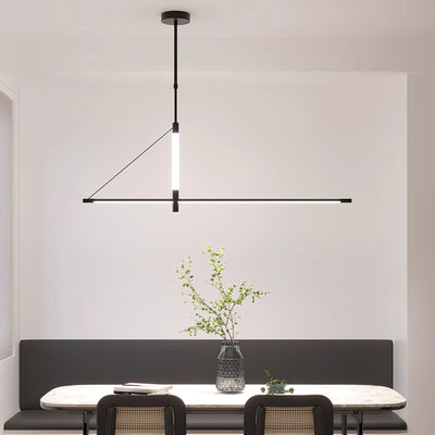 Araeyra Modern Minimalist Linear Axis Pendant Light