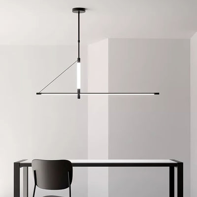 Araeyra Modern Minimalist Linear Axis Pendant Light
