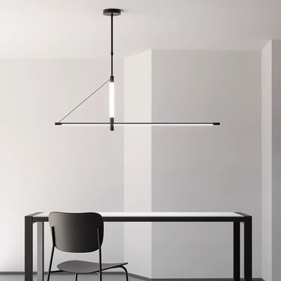 Araeyra Modern Minimalist Linear Axis Pendant Light