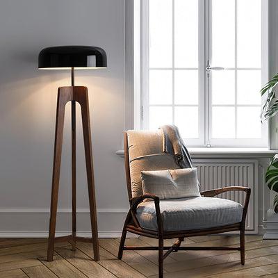 Kovain Wood Minimalist Floor Lamp