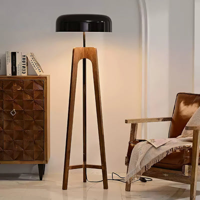 Kovain Wood Minimalist Floor Lamp
